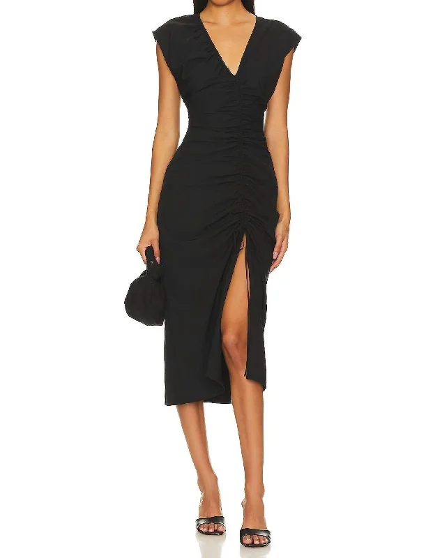 Massive Deals Auren Dress In Black