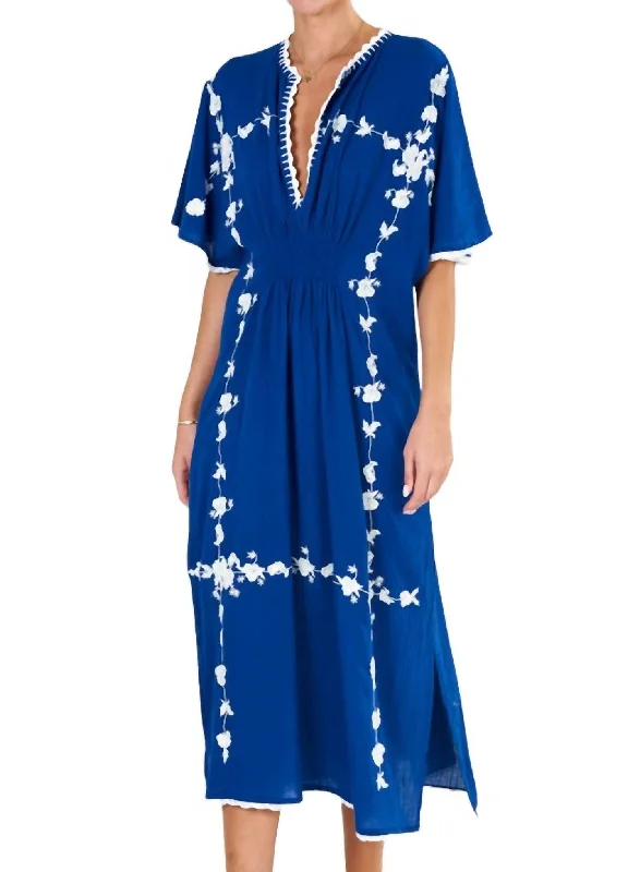 Price Fest Vela Kaftan In Blue