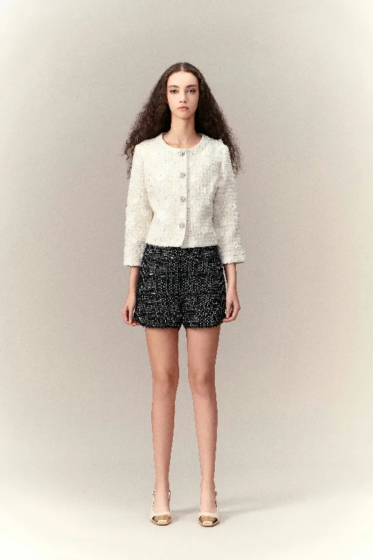Super Savings Floral Embellishment Jacket