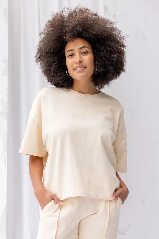 Weekend Flash Sale Joy Sweatshirt Tee | Natural