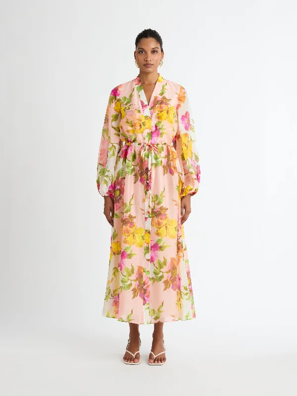 Deal Explosion JULIETTE POSTCARD MAXI DRESS