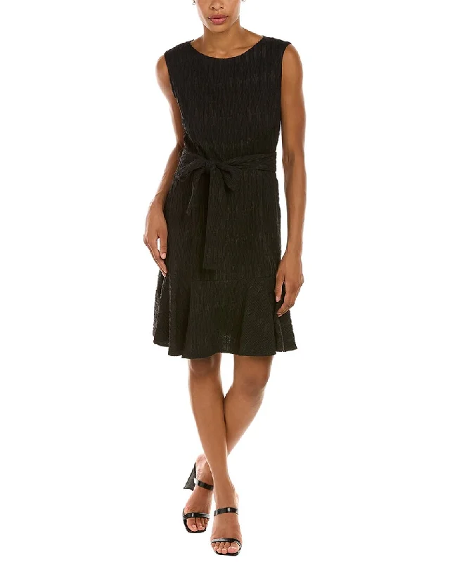 Josie Natori Ruffle Hem Dress