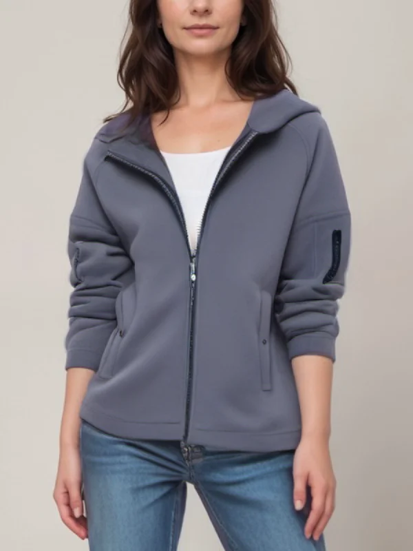 The Best Prices Recycled Zip Through Hooded Fleece