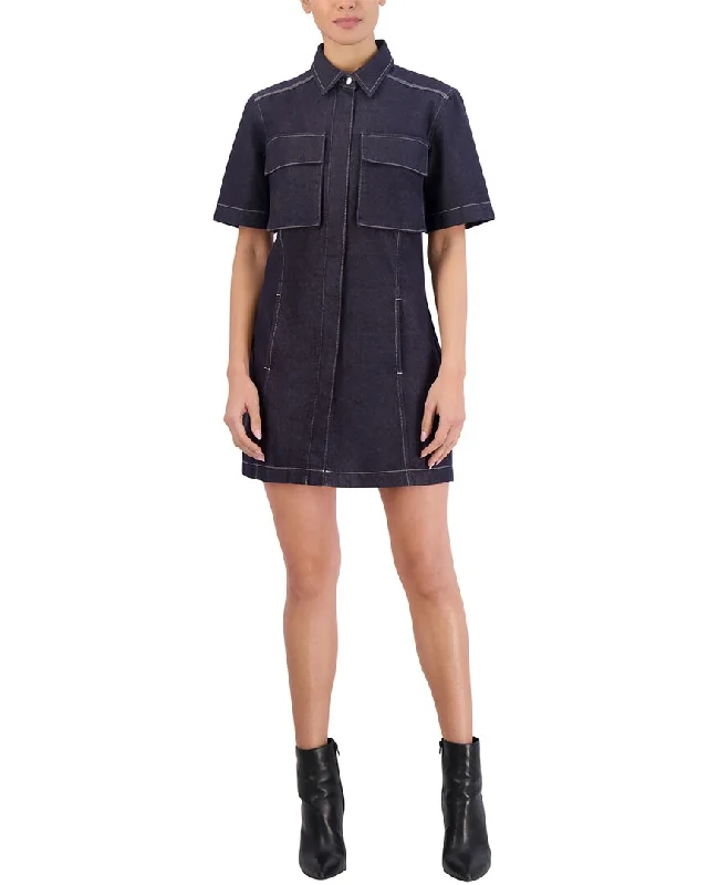 Savings Galore BCBG NY Denim Mini Dress