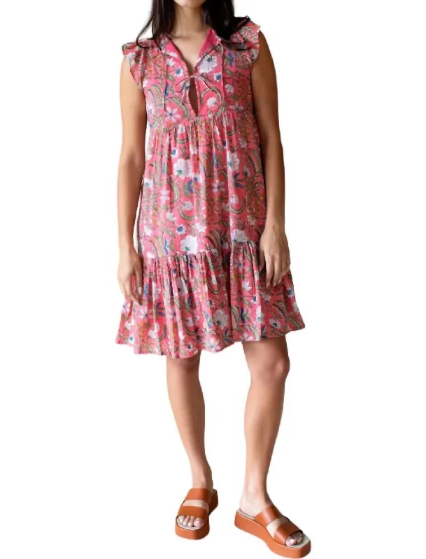 Season Finale Sale Angel Dress In Chelsey Floral Organic
