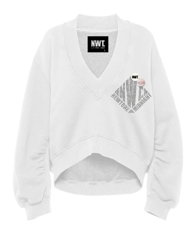 Sweatshirt marlee dirty white "MID"