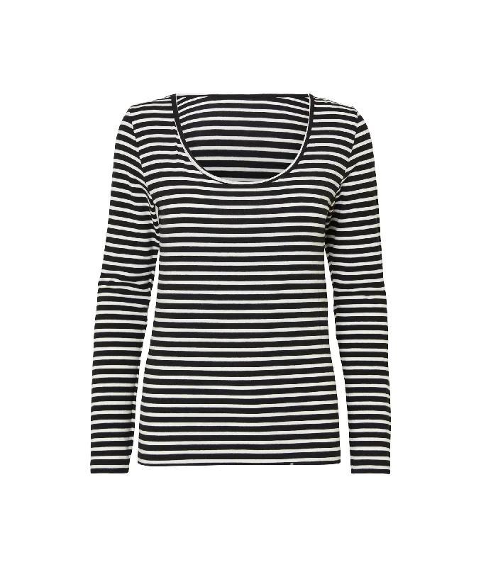 Blowout Sale Long Sleeve Reversible Top - Multi