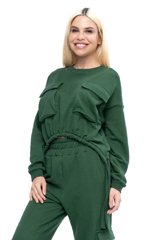 Savings Bonanza Ton Sweatshirt - Military Green