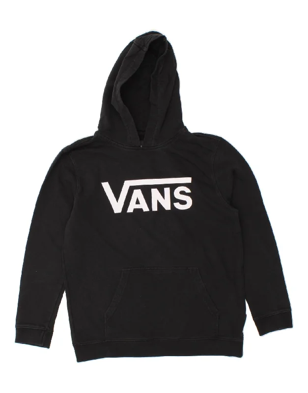Today's Special VANS Womens Graphic Sweatshirt Jumper UK 18 XL Black Cotton