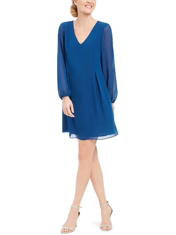 Discount Deals Womens Bow-Back Knee Length Shift Dress