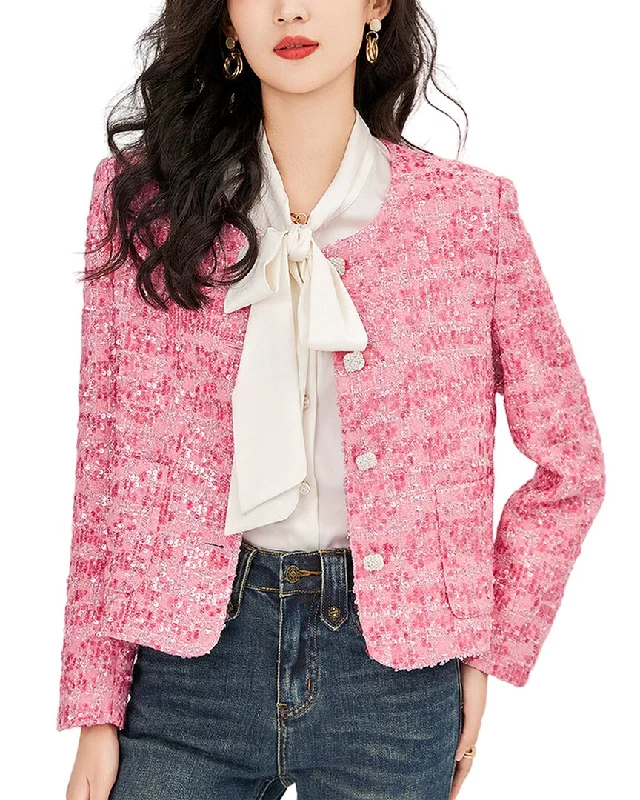 WLZD Wool-Blend Blazer