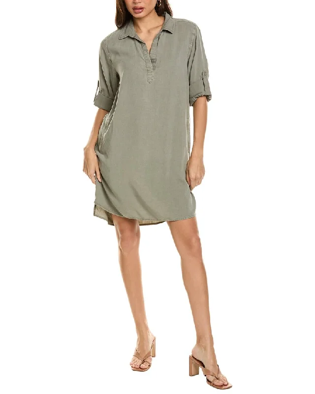 Major Savings Bella Dahl Long Sleeve A-Line Dress