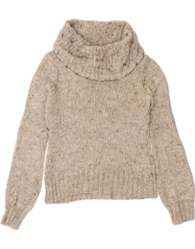 Customer Appreciation Sale OASIS Womens Roll Neck Jumper Sweater UK 14 Medium Beige Acrylic Customer Appreciation Sale OASIS Womens Roll Neck Jumper Sweater UK 14 Medium Beige Acrylic