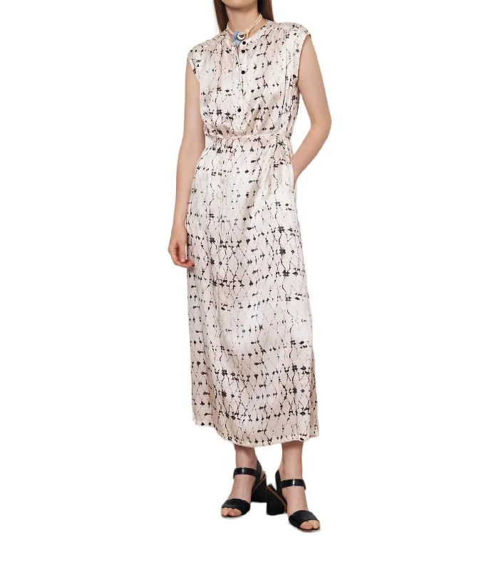 Special Offer Zaire Midi Dress In Cream