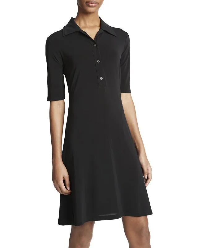 Price Drop Alert Vince Elbow Sleeve Polo Shirtdress