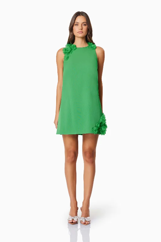 Flash Sale Valeria Day Mini Dress In Green