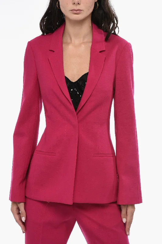 Givenchy Half-Lined Single Breasted Wool Blazer 36 Italian Size