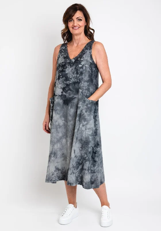 Exclusive Deal One Life Deni Sleeveless Maxi Dress, Washed Black