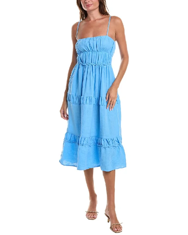 Low Prices Ocean Drive Gauze Maxi Dress