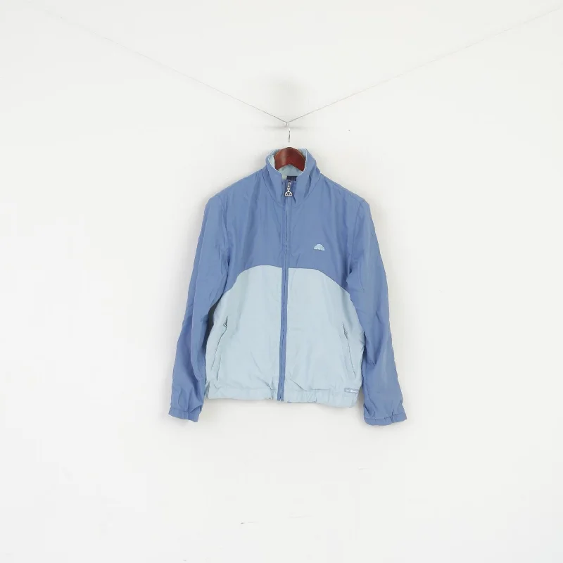 Incredible Offers Ellesse Women 10 36 S Jacket Blue Lightweight Vintage Full Zip Sportswear Top