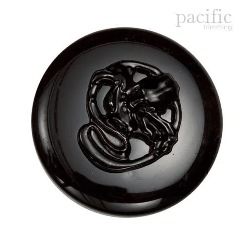 Bonus Savings Black Polyester Shank Jacket Coat Button