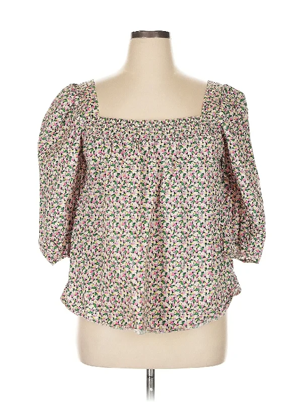 Crazy Deals 3/4 Sleeve Blouse