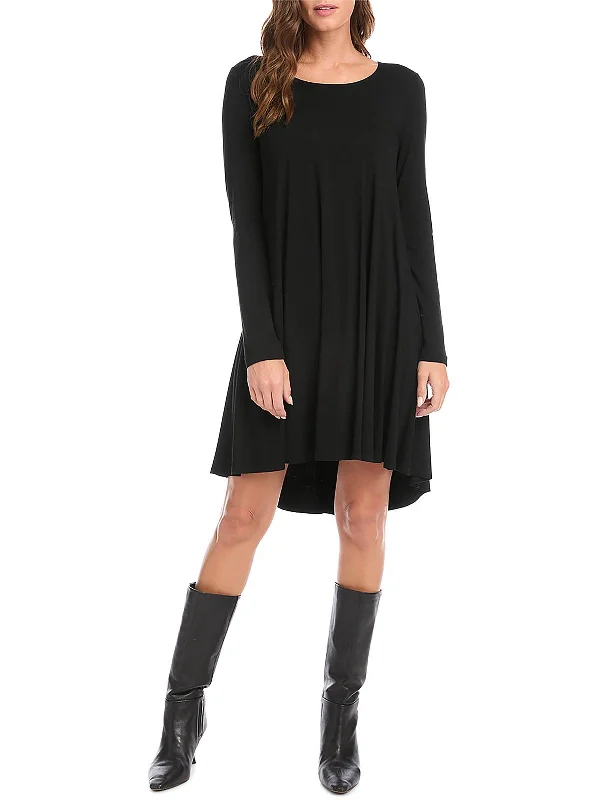 Doorbuster Deal Womens Above Knee Long Sleeve Shift Dress