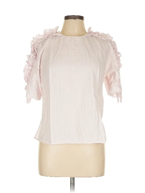Big Discounts Short Sleeve Blouse