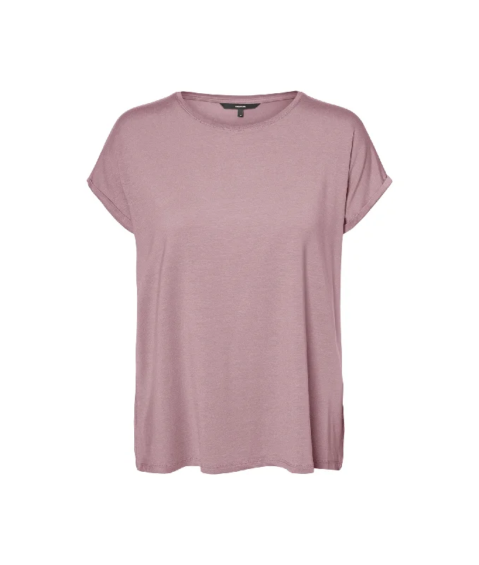Crazy Savings Ava Plain Ss Top - Red