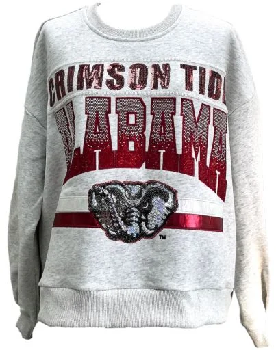 Super Deal QOS Crimson Tide Alabama Vintage Sweatshirt