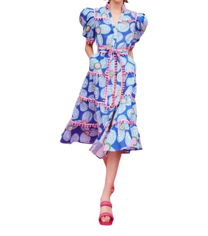 Special Offer Lottie Dress In Blue