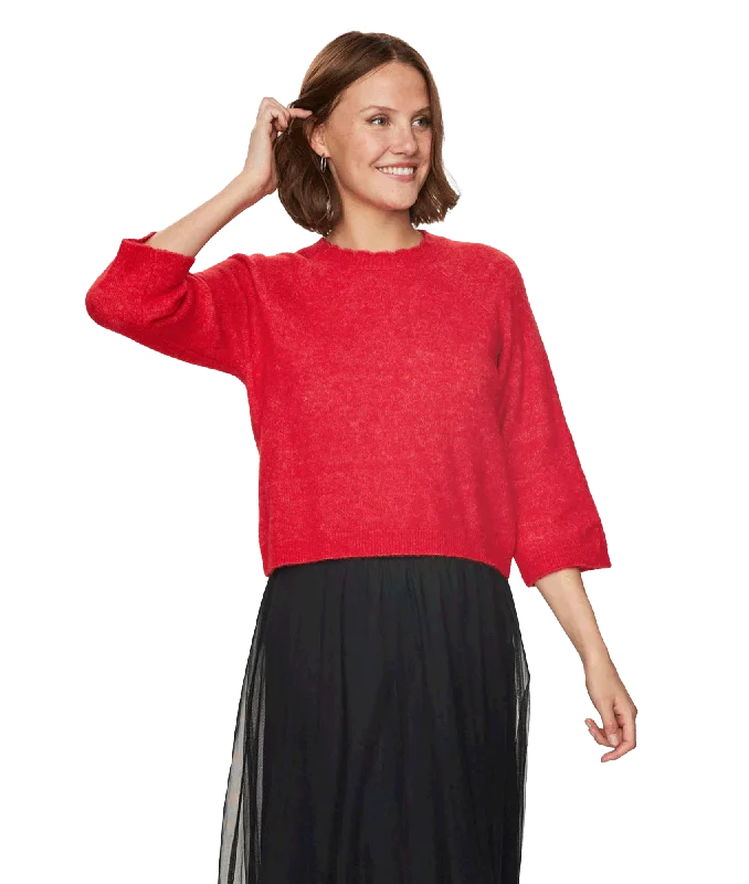 Deal Mania Nuriette Selma Pullover - Red