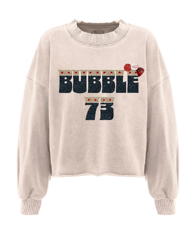 Sweatshirt crop porter whisper "BUBBLE"