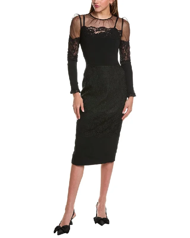 TIME-Limited Offer Dolce & Gabbana Silk-Blend Midi Dress