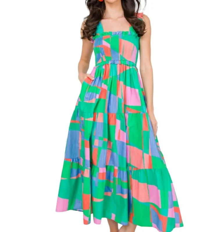 Limited Time Spring Into Summer Maxi Dress In Green
