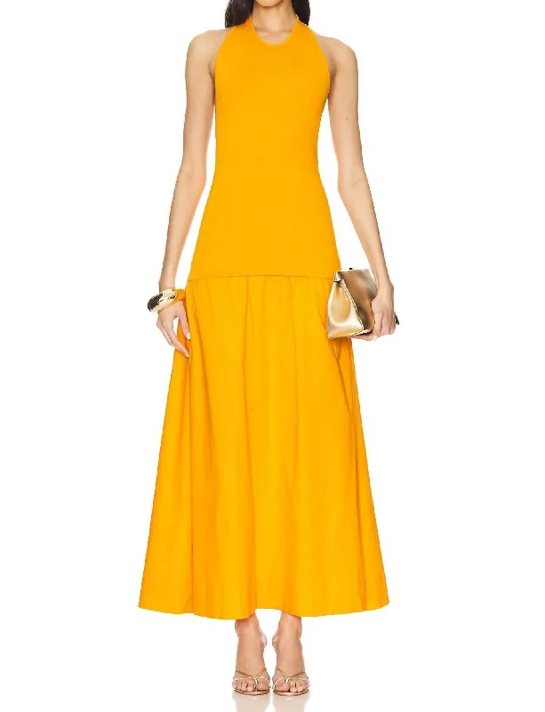 Huge Discounts Junjo Dress In Sherbet Orange