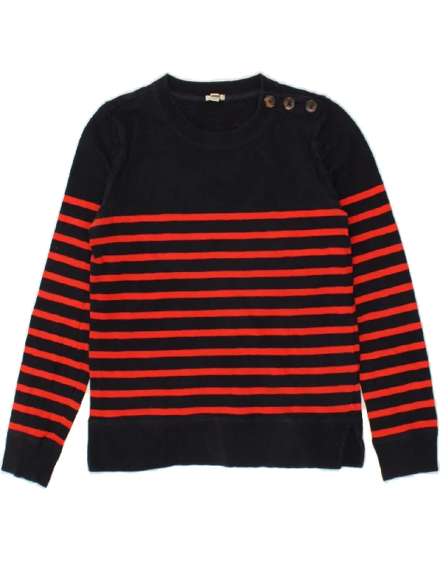 Weekend Flash Sale J. CREW Womens Oversized Crew Neck Jumper Sweater UK 2 2XS Navy Blue Weekend Flash Sale J. CREW Womens Oversized Crew Neck Jumper Sweater UK 2 2XS Navy Blue