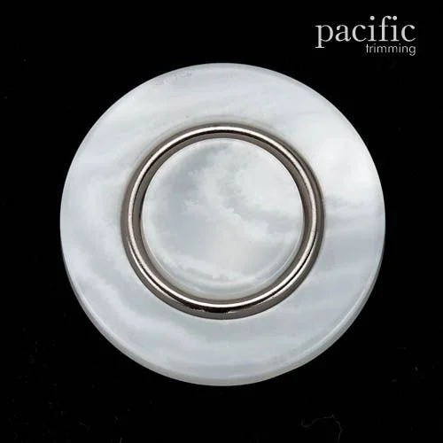 Seasonal Clearance Marble Polyester Shank Jacket Coat Button