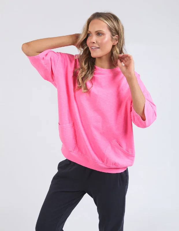 Online Exclusive Elm Mazie Sweat - Neon Plink