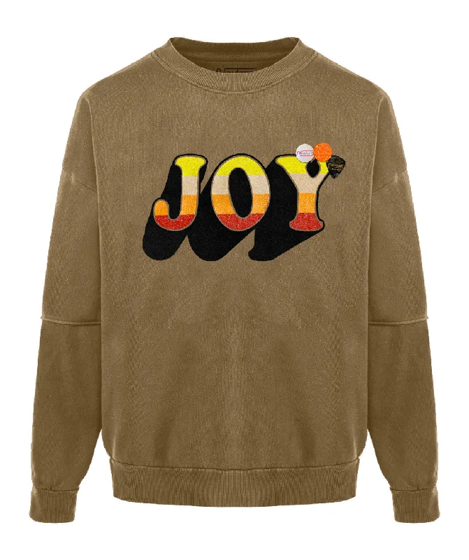 New Deals Sweatshirt roller havane "JOY FW24"