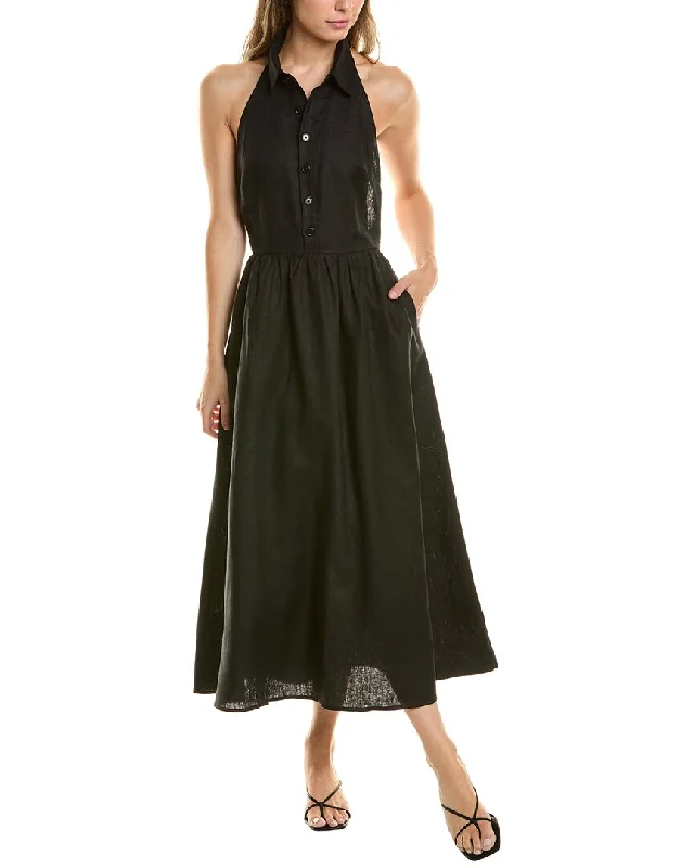 TIME-Limited Offer o.p.t. Casey Linen Shirtdress