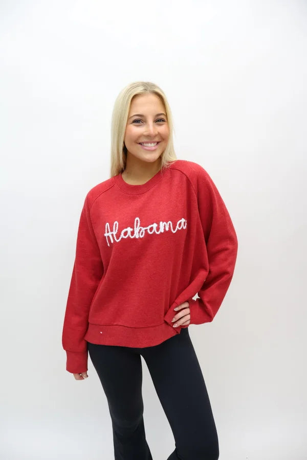 Chicka-D Alabama Script Sweatshirt