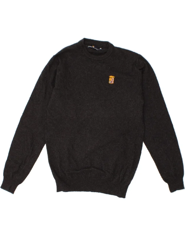 Big Discounts MARINA MILITARE Womens Crew Neck Jumper Sweater UK 14 Medium Grey