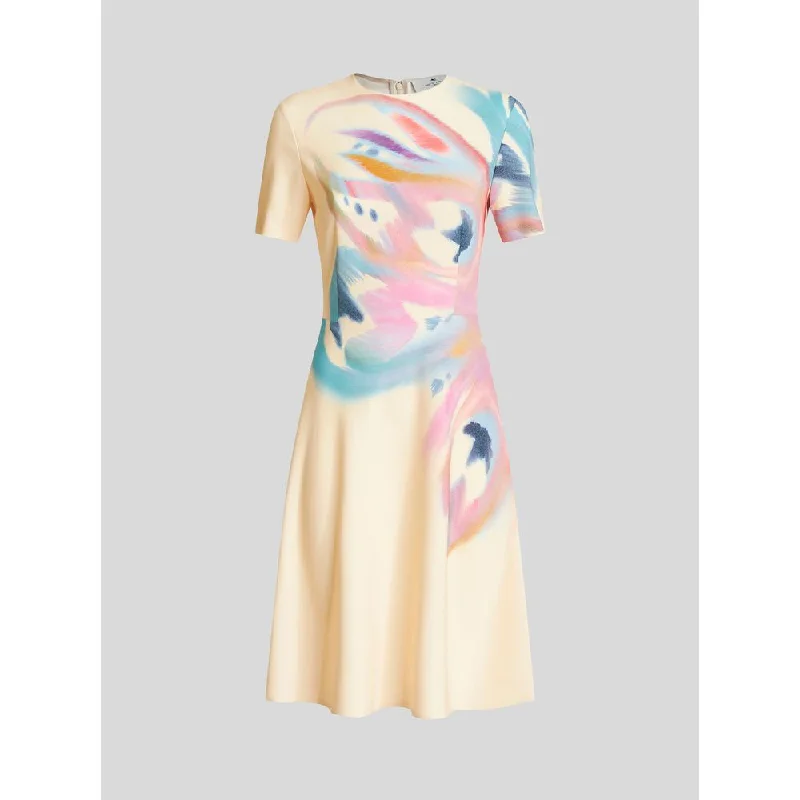Flash Deals Butterfly Wing Midi Dress