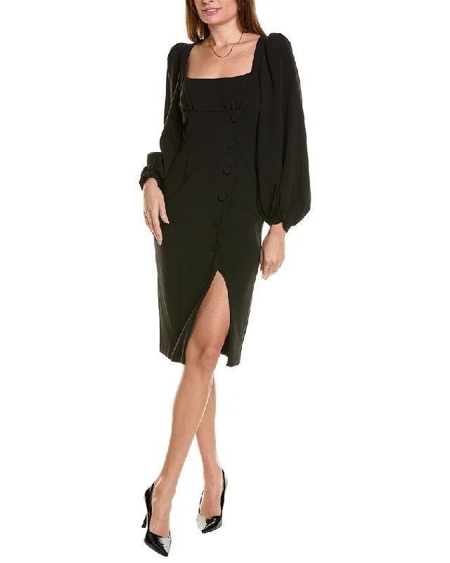 Can't Miss Black Halo Aileene Sheath Dress