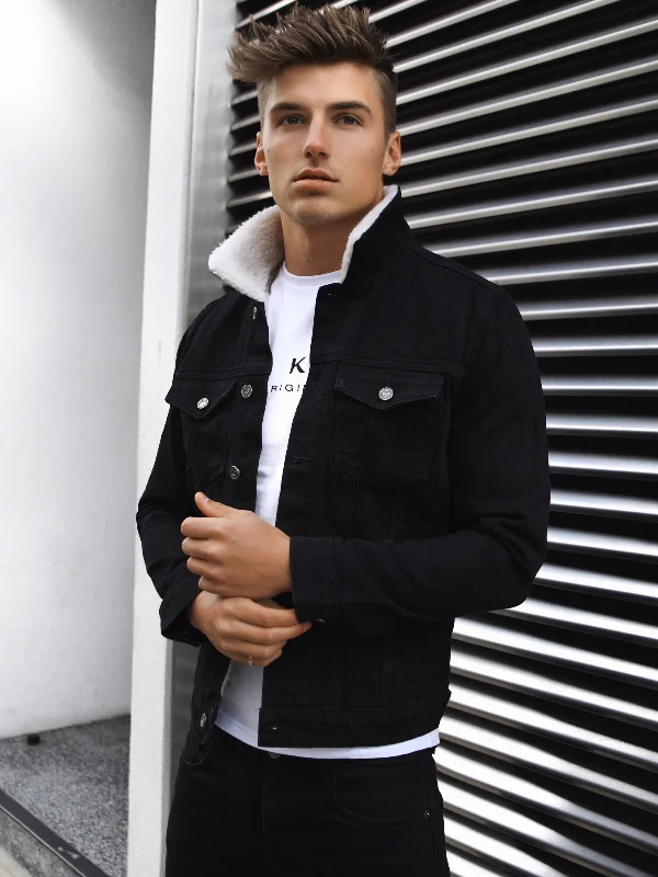 While Supplies Last Vancouver Denim Jacket - Black