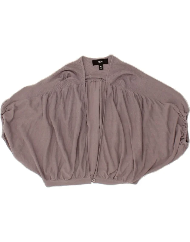 Massive Deals MOSSIMO Womens Batwing Short Sleeve Bolero Jumper UK 10 Small Purple