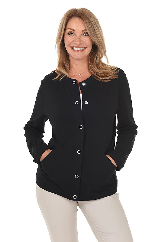 Steals and Deals Petite Snap Button Jacket