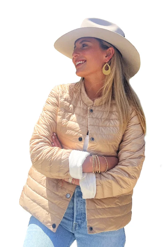 Savings Alert The Leicester in Matte | Light weight 2 in 1 Reversible Down Jacket