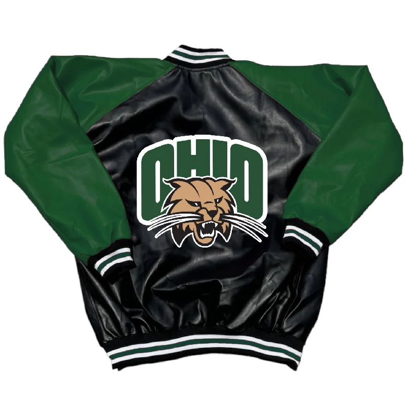 Ohio Bobcats Varsity Letterman Jacket